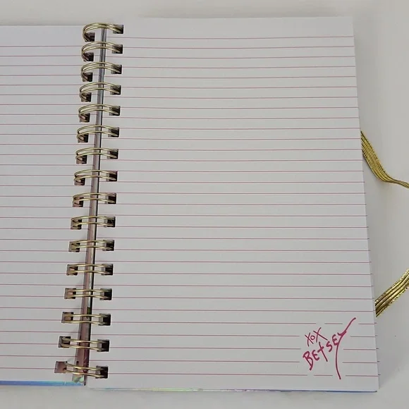 Betsey Johnson NWT Lined Notebook - Picture 5 of 5